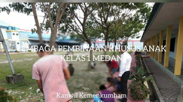 Setiap Hari Anak Didik Pemasyarakatan LPKA Medan Bersih-bersih Taman hingga Kamar Hunian