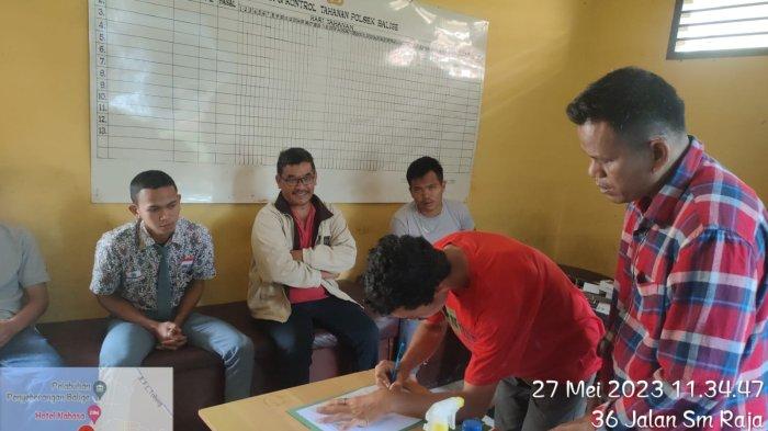 Damaikan 2 Pelajar, Kapolsek Balige: Masih Layak Dimediasi dan Kita Kedepankan Kekeluargaan