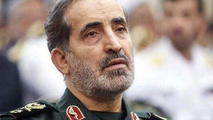 KEPALA Markas Pusat IRGC Jenderal Ali Shadmani Tewas, Trump Minta Warga Sipil di Taheran Menjauh