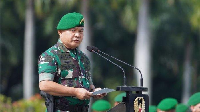 KASAD Dudung: Itu Orang yang Menyebut Hubungannya dengan Panglima TNI Tak Harmonis Harus Diwaspadai