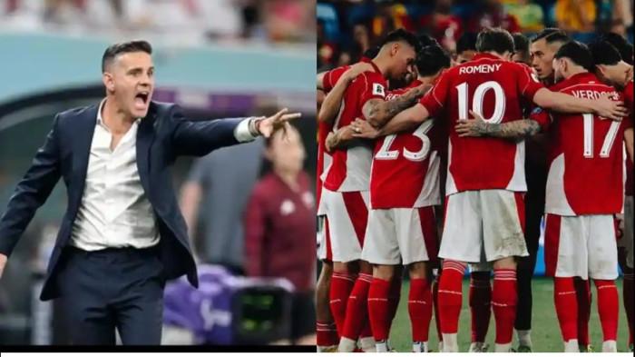 PELATIH TIMNAS INDONESIA - John Herdman (kiri) yang kini jadi Pelatih Timnas Indonesia.