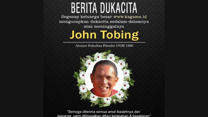 John Tobing meninggal dunia 1