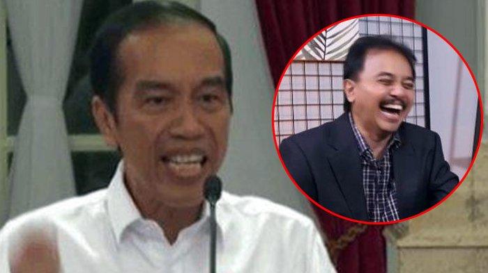 SOAL IJAZAH: Jokowi Heran Melihat Roy Suryo Cs yang Tidak Percaya UGM, KPU, dan Bareskrim: Yang Dipercaya Siapa? (Kolase Istimewa)