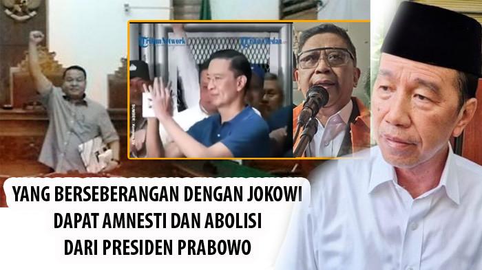 3 ORANG Berseberangan dengan Jokowi Dapat Amnesti dan Abolisi dari Prabowo, Ini Reaksi Ayah Gibran