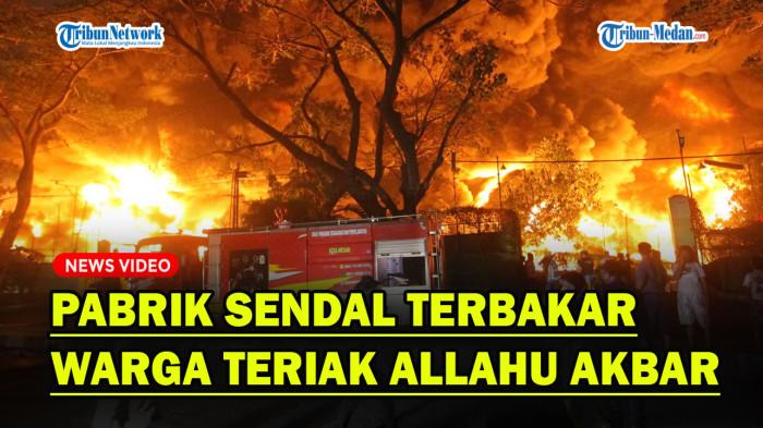Kebakaran hebat kembali melanda pabrik PT GMP yang dikenal sebagai pembuatan sendal di Kelurahan Tanjung Mulia, Kota Medan.