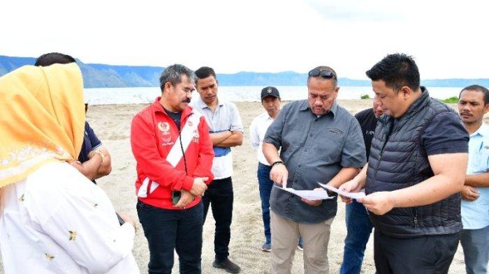 KONI Pusat dan Pemprov Sumut Tinjau Kesiapan Venue PON di Samosir, Kadisporasu: Sudah 70 Persen