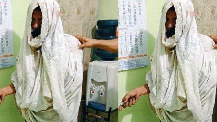 Kakek Suyono Pakai Mukena Menyamar Jadi Pocong, Gasak Uang Belasan Juta, Dulu Maling Pakai Kresek