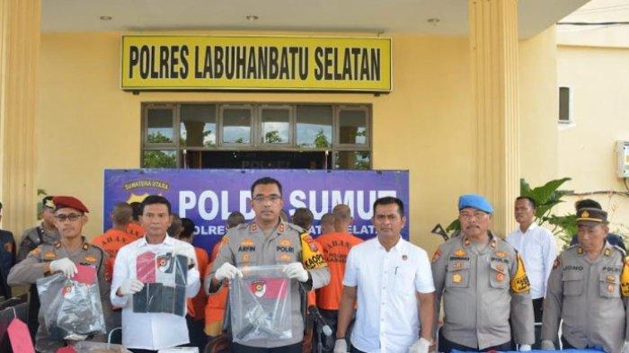 5 Perampok Sopir Truk yang Angkut Minyak Sawit di Labusel Ditangkap, Uang Rp 167 Juta Dibagi-bagi