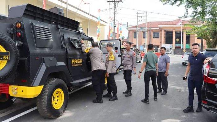 Maksimalkan Layanan, Kapolres Padang Sidimpuan Pimpin Kebersihan Mako dan cek Kendaraan Dinas