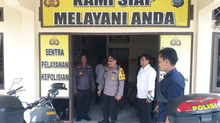 Pererat Silaturahmi ke Anggota, Kapolres Padangsidimpuan Kunjungi Polsek Hutaimbaru dan Batunadua