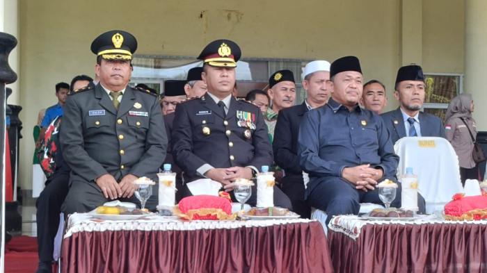Peringati Hari Sumpah Pemuda ke-97, Kapolres Padanglawas Hadiri Upacara di Lapangan Kantor Bupati