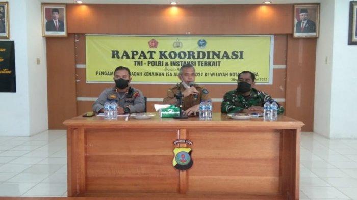 Kapolres Sibolga Pimpin Rakor Pengamanan Isa Almasih