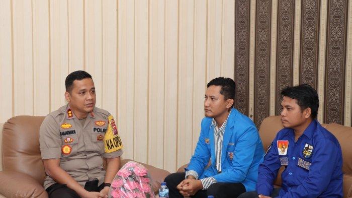 Kapolres Bilang Begini saat Terima Audiensi KNPI Tapteng