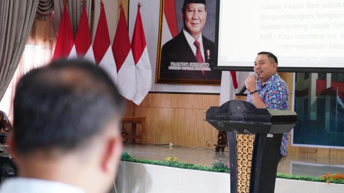 Kebaktian Bulanan Pemkab Pakpak 2925