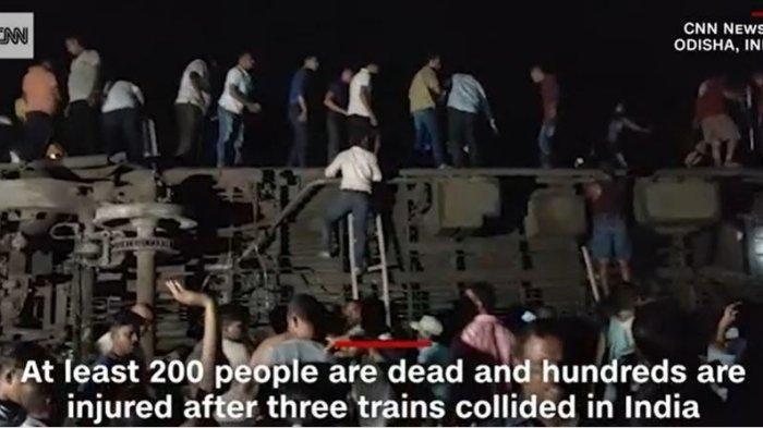 Tragis, Kecelakaan Kereta Api Tewaskan 207 Orang dan 900 Orang Luka-Luka, Penyebab Rel Keluar Jalur