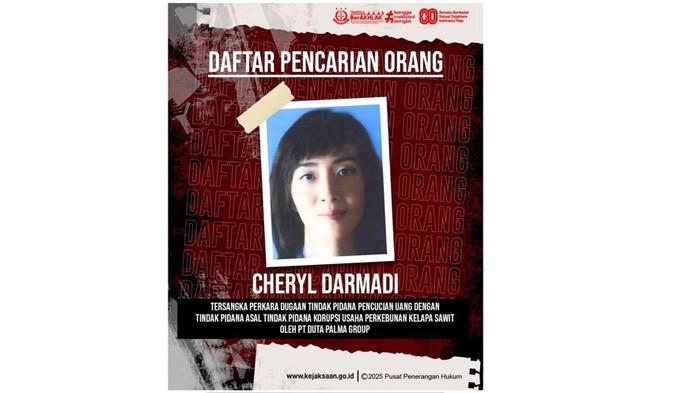 Kejaksaan Agung menetapkan anak terpidana Surya Darmadi Cheryl Darmadi