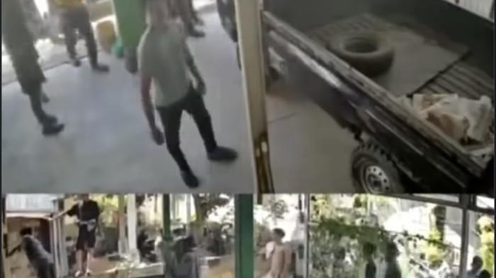MALING MANGGA - Keluarga diduga maling mangga yang tewas terjatuh saat mencuri mendatangi rumah warga pemilik mangga. Diduga tak terima dianiaya.