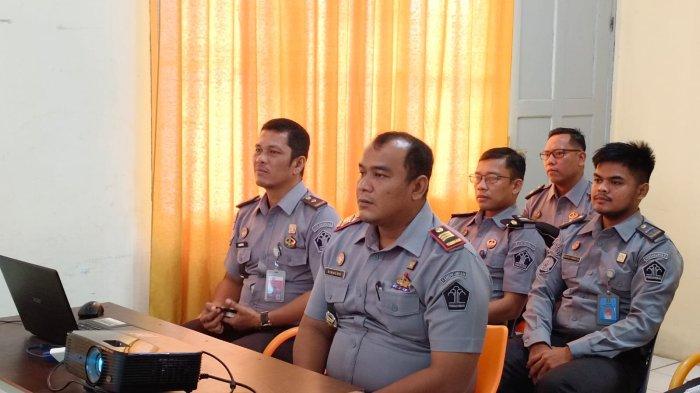 Wujudkan Clean Government dan Good Governance, Kepala Lapas Labuhanbilik Ikuti Monev RKT B09