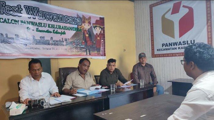 Cek Ujian Wawancara, Bawaslu Karo Minta Calon Anggota PKD Harus Tangguh dan Siap Kerja