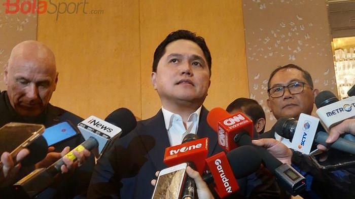 KETUM PSSI - Ketua Umum PSSI Erick Thohir 