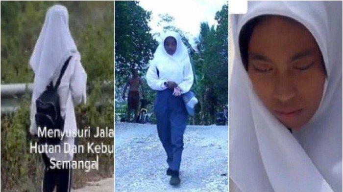 Kisah Pilu Siswi Yatim Piatu Jalan Kaki 2 Jam ke Sekolah, Pakai Seragam SMP Meski Sudah SMA