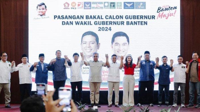 Koalisi Banten Maju Deklarasikan Dukungan Menangkan Pasangan Andra Soni-Dimyati di Pilkada 2024