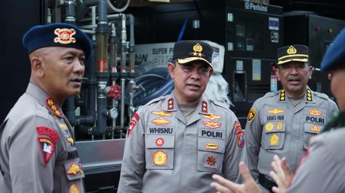 Siaga Bencana, Siap Menolong: Dansat Dampingi Kapolda Sumut di Apel Kesiapsiagaan