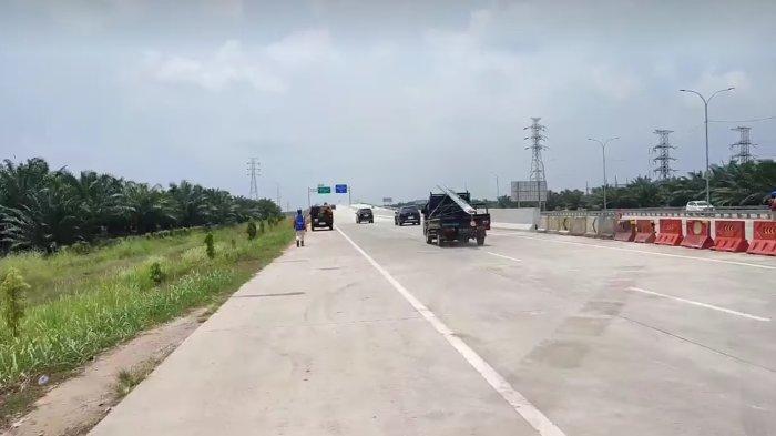 H-4 Lebaran, Arus Kendaraan di Ruas Tol Tebingtinggi-Indrapura Terpantau Masih Lengang