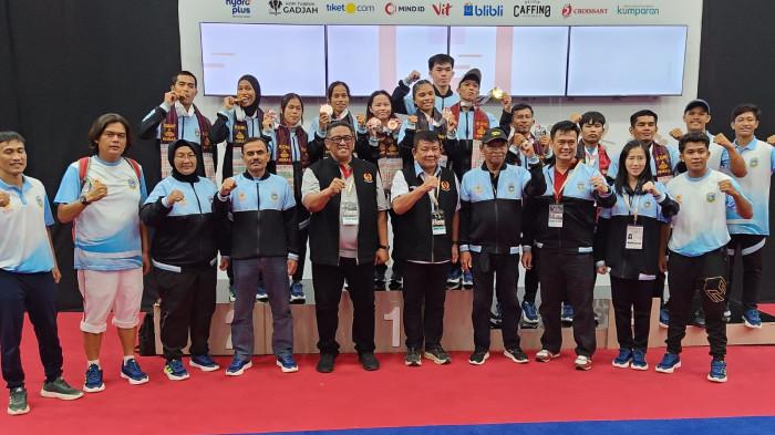 Cabang Olahraga Wushu Jadi Penyelamat, Sumut di Peringkat Tujuh PON Bela Diri II Tahun 2025