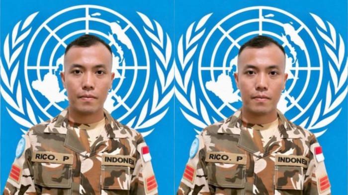 Prajurit TNI yang tergabung dalam misi UNIFIL, Kopral Rico Pramudia, gugur di Lebanon. (Dok Istimewa)