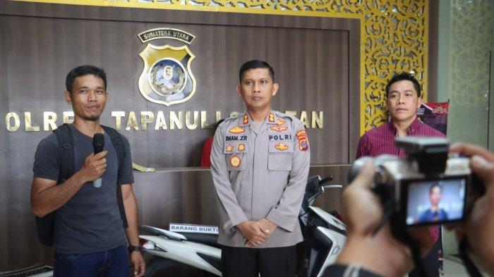Polres Tapsel Ungkap Pencurian Sepedamotor, Kurnia: Terimakasih Kapolres