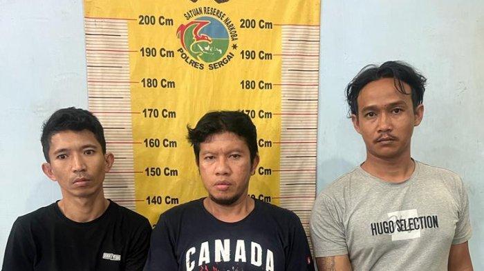 Maradona dan 2 Temannya Ditangkap Polisi, Kedapatan Bawa 1 Kilogram Sabu, Satu Pelaku Lainnya Diburu