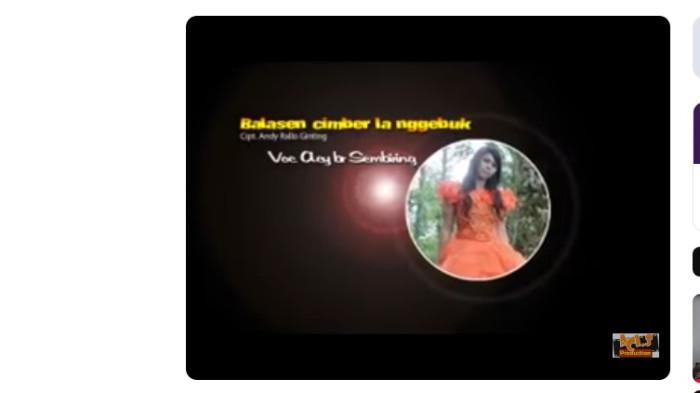 Lirik Lagu Karo Balasen Cimber La Nggebuk yang Dipopulerkan oleh Aci Br Sembiring