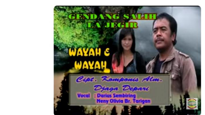 Lirik Lagu Karo Wayah E Wayah By Darius Sembiring ft Neny Olivia Br Tarigan