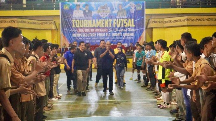 Meriahkan Hari Guru, Turnamen Futsal Piala Plt Bupati Langkat Digelar Antar-SMA