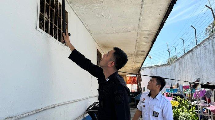 Waspada Jangan Jangan, Kasubsi Pembinaan Lapas Kotapinang Kontrol Blok Hunian Warga Binaan