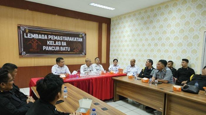 Lapas Pancurbatu Gelar Rapat Pengamanan, Tekankan untuk Solid dan Berintegritas
