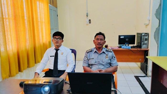 Seorang CPNS Lapas Labuhanbilik Mengikuti Latsar Secara Virtual