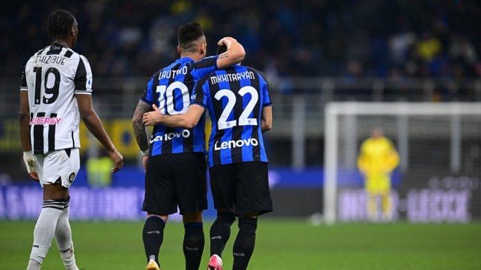 Babak Pertama Inter Milan vs Lecce Skor 2-0, Berikut Ini Pencetak Gol