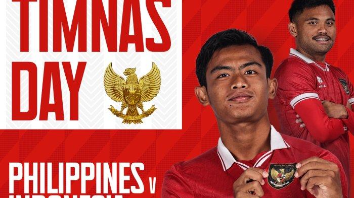 NONTON Live Streaming Gratis Filipina Vs Timnas Indonesia Jam 19.30 WIB, Akses di Sini via HP