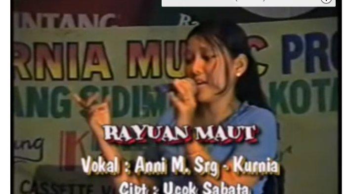 Lirik Lagu Mandailing Rayuan Maut Dipopulerkan oleh Anni M Siregar