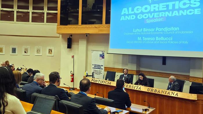 Luhut Pandjaitan di Vatikan