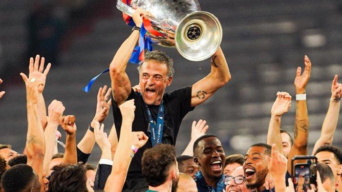 BAWA JUARA PSG - Pelatih asal Spanyol Luis Enrique berhasil membawa timnya PSG juara Liga Champions 2024-2025.