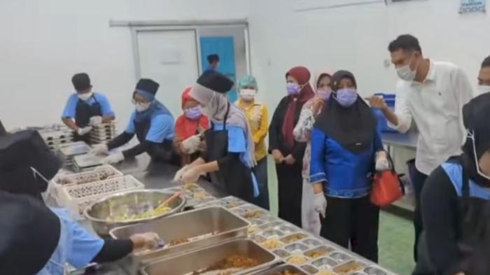 MBG - Suasana SPPG di Kecamatan Tanjung Pura, Kabupaten Langkat, Sumatera Utara. 