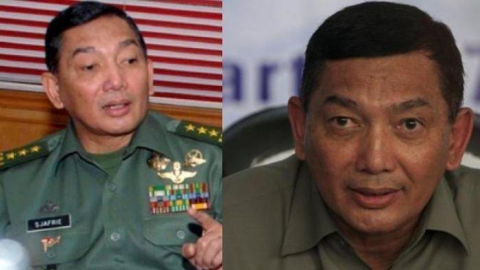 MENTERI PERTAHANAN: Letnan Jenderal (Purn) Sjafrie Sjamsoeddin Menteri Pertahanan kabinet Prabowo. 