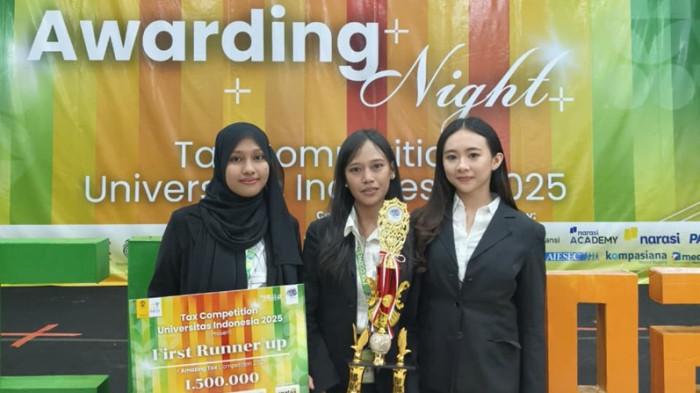 Mahasiswa Universitas Mikroskil Raih Juara Harapan I dalam ajang Tax Competition UI Tahun 2025