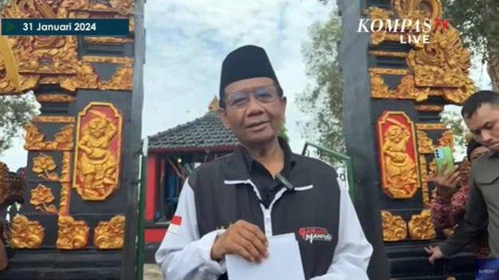 Mahfud Ogah Ucap Selamat ke Prabowo-Gibran, Tegaskan Masih Belum Kalah Karena Ada Gugatan di MK