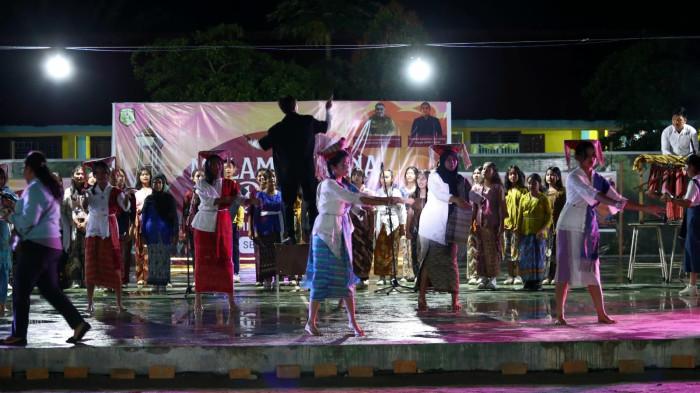 Malam pesona budaya SMPN 1 Salak Pakpak Bharat