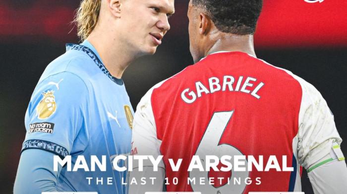 LIGA INGGRIS - Kompetisi Liga Inggris 2-25/2026 memasuki pekan ke-33 di mana Semakin dekat jalur juara. Manchester City akan melawan Arsenal akhir pekan ini, Minggu (19/4/2026)