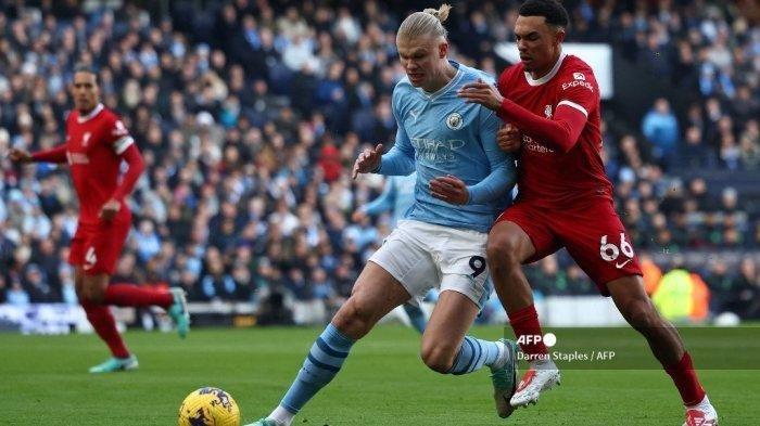JAM TAYANG Big Match Liverpool Vs Man City Malam Ini, Duel Menentukan Gelar, Arsenal Berharap Seri